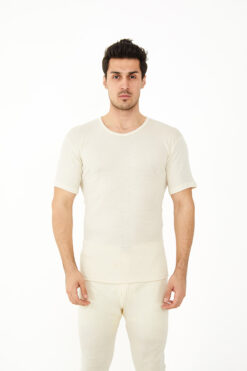 Erkek Kısakol Yün Fanila