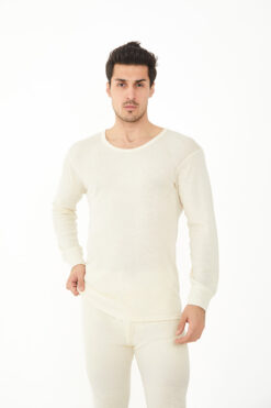 Erkek Uzun Kol Yün Fanila