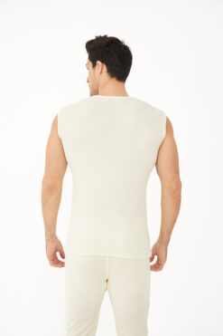 Alternative view of Erkek Sıfır Kol Yün Fanila