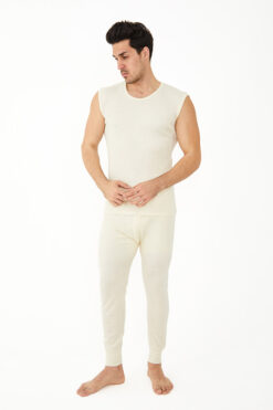 Erkek Sıfır Kol Yün Fanila